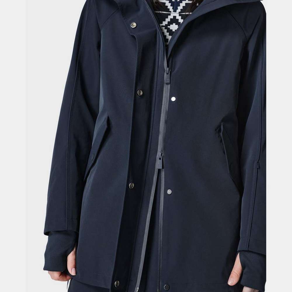 Alpine Ski Jacket, Navy Blue, large