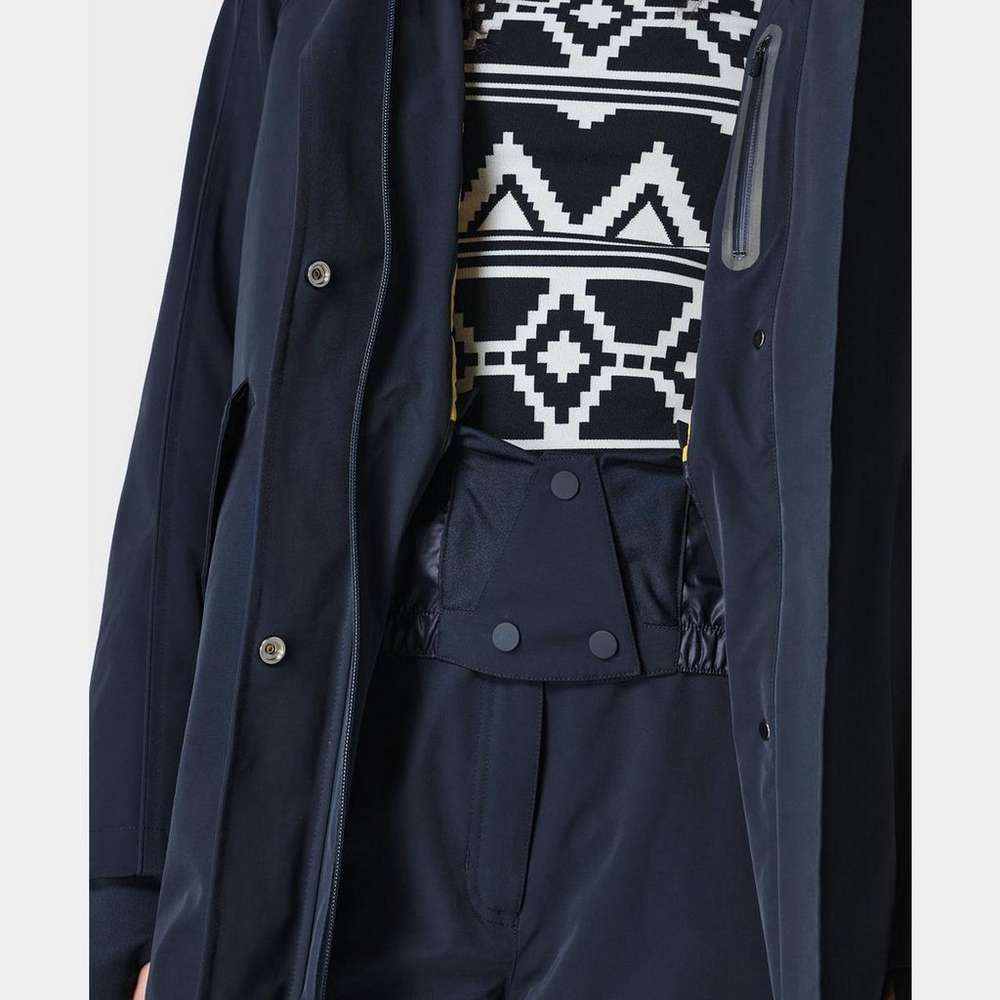 Alpine Ski Jacket, Navy Blue, large