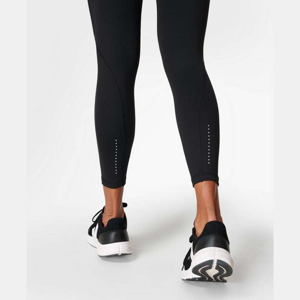 Therma 7/8 Running Leggings, Black, large