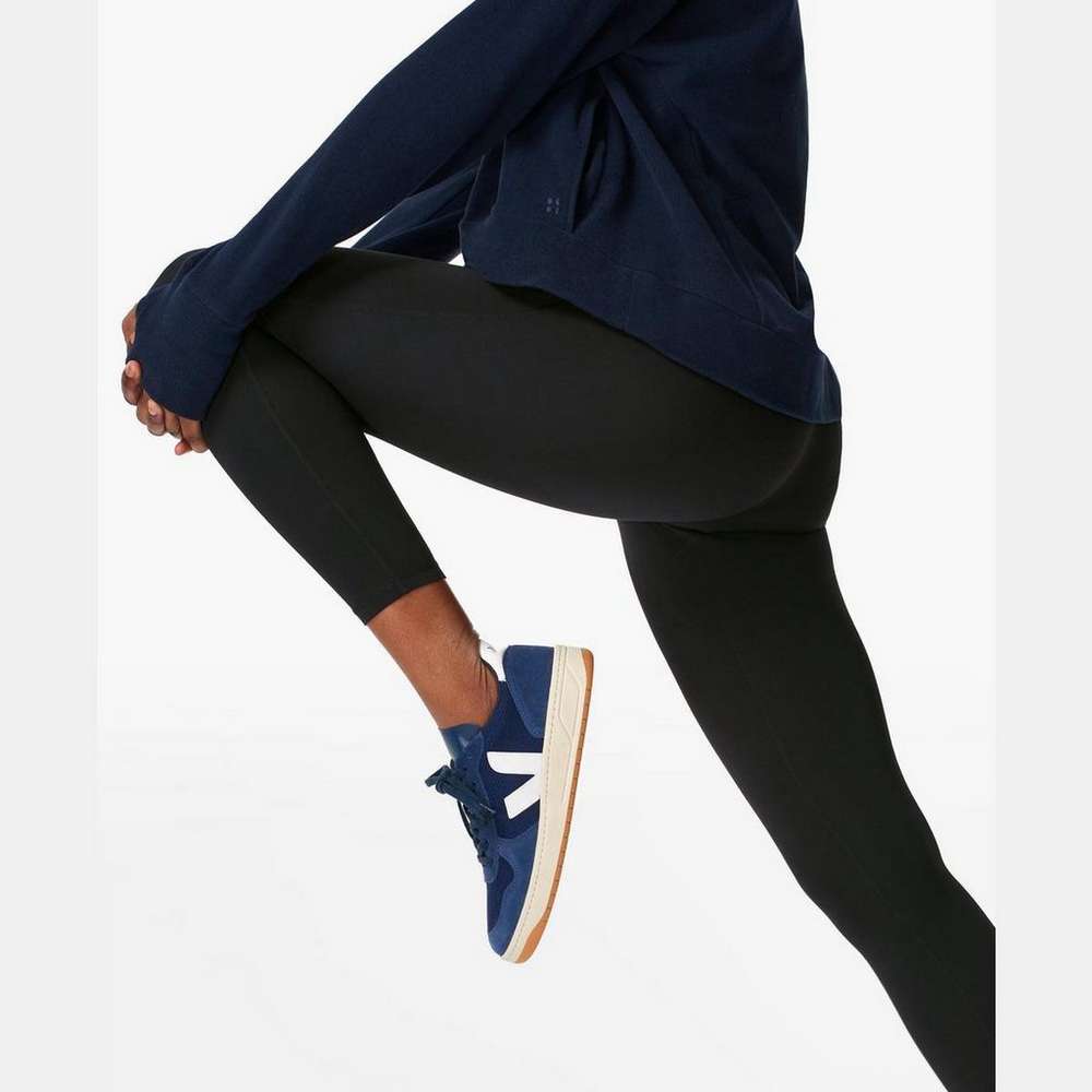 All Day 7/8 Workout Leggings, Black, large