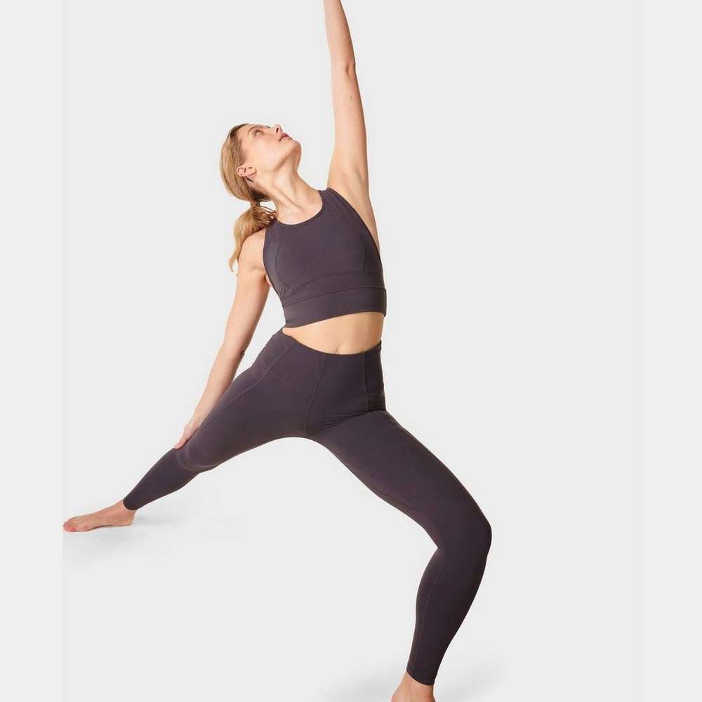 Super Soft Dance Crop, Urban Grey, large