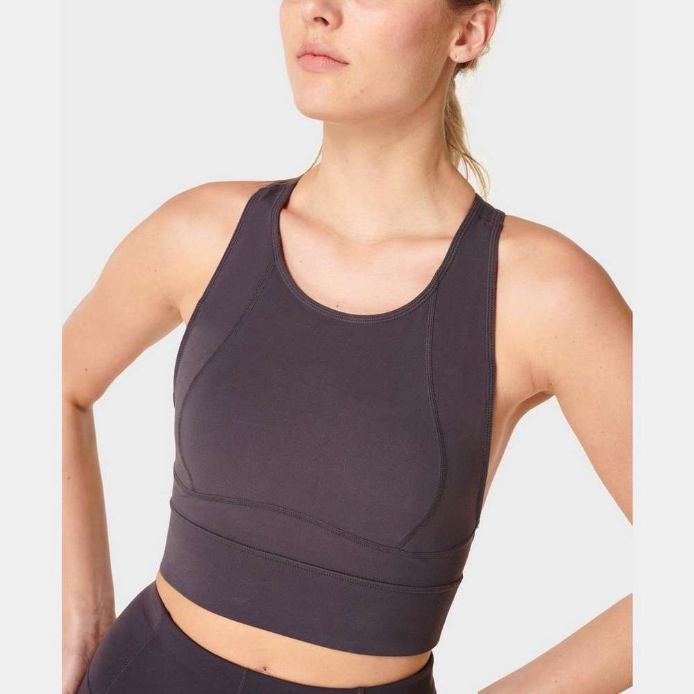 Super Soft Dance Crop, Urban Grey, large