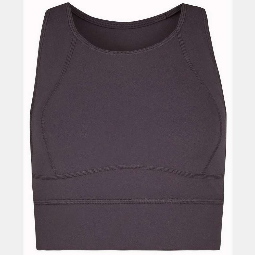 Super Soft Dance Crop, Urban Grey, large