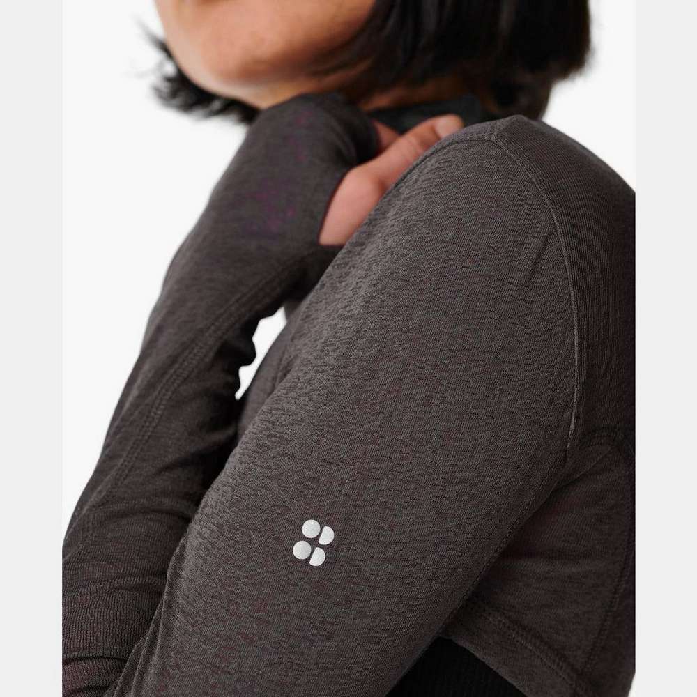 Studio Mesh Arm Warmer, Urban Grey, large