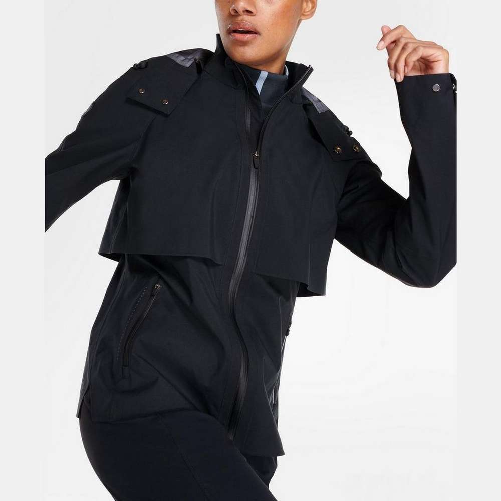 Pro Light Performance Running Waterproof Jacket, Black, large
