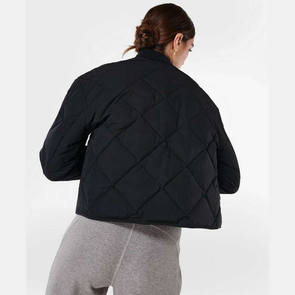 Harley Quilted Jacket, Black, large