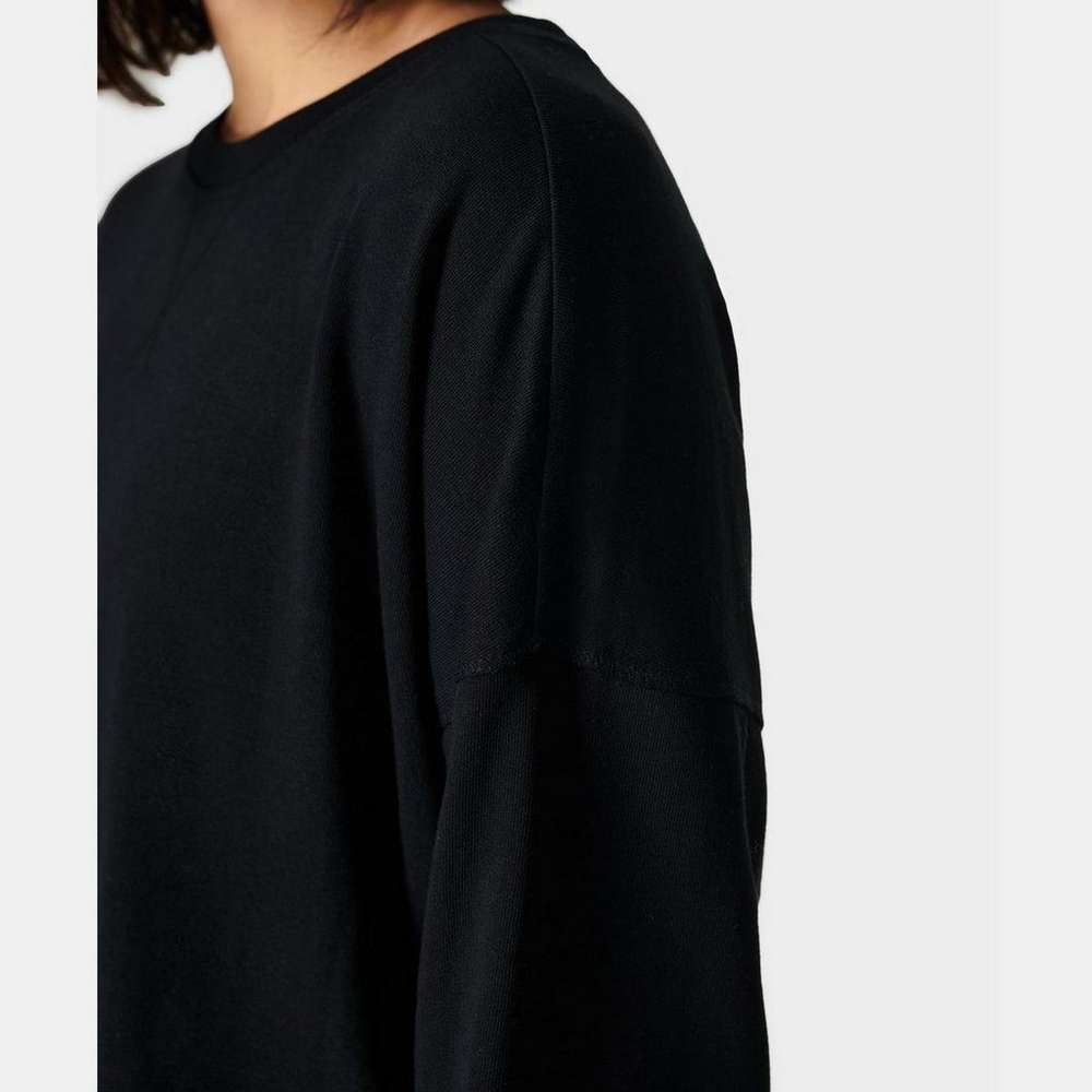 After Class Split Sweatshirt, Black, large