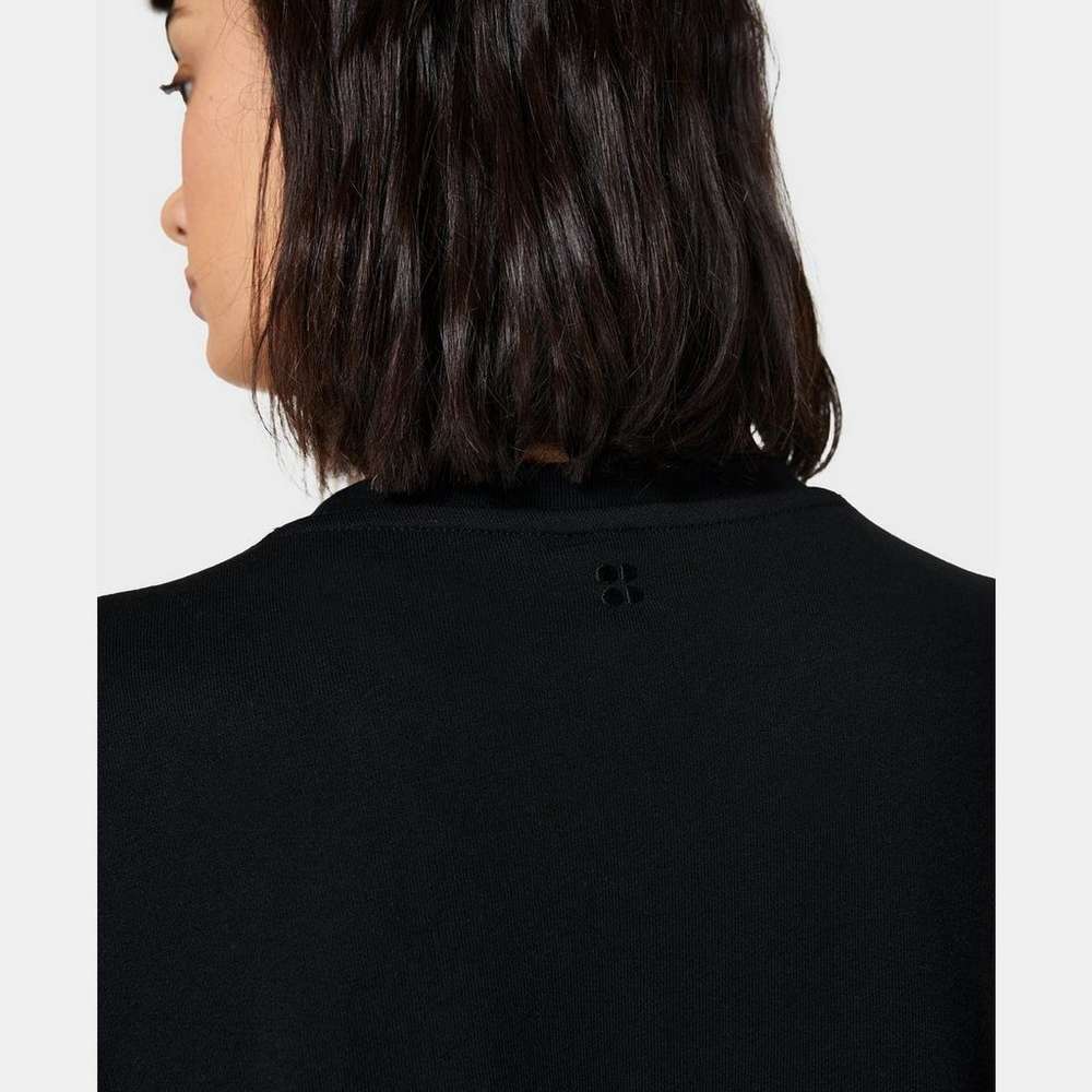 After Class Split Sweatshirt, Black, large
