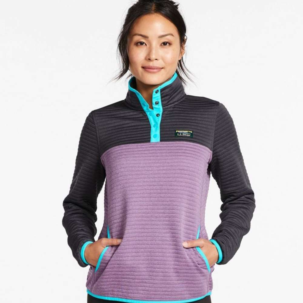 Women's AirLight Pullover, Colorblock, SINGLECOLOR, large