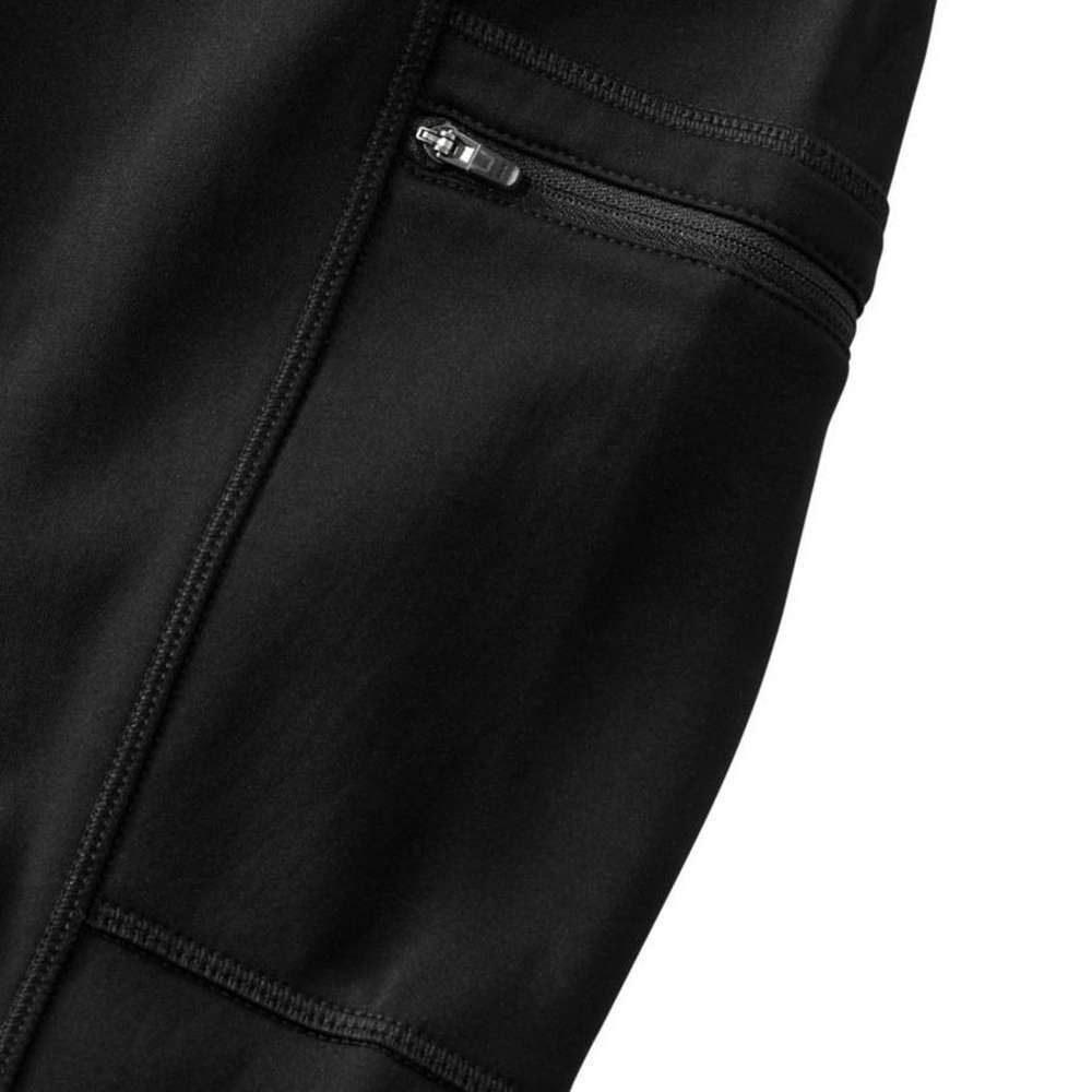 Women's Primaloft ThermaStretch Fleece Pocket Tights, Black, large
