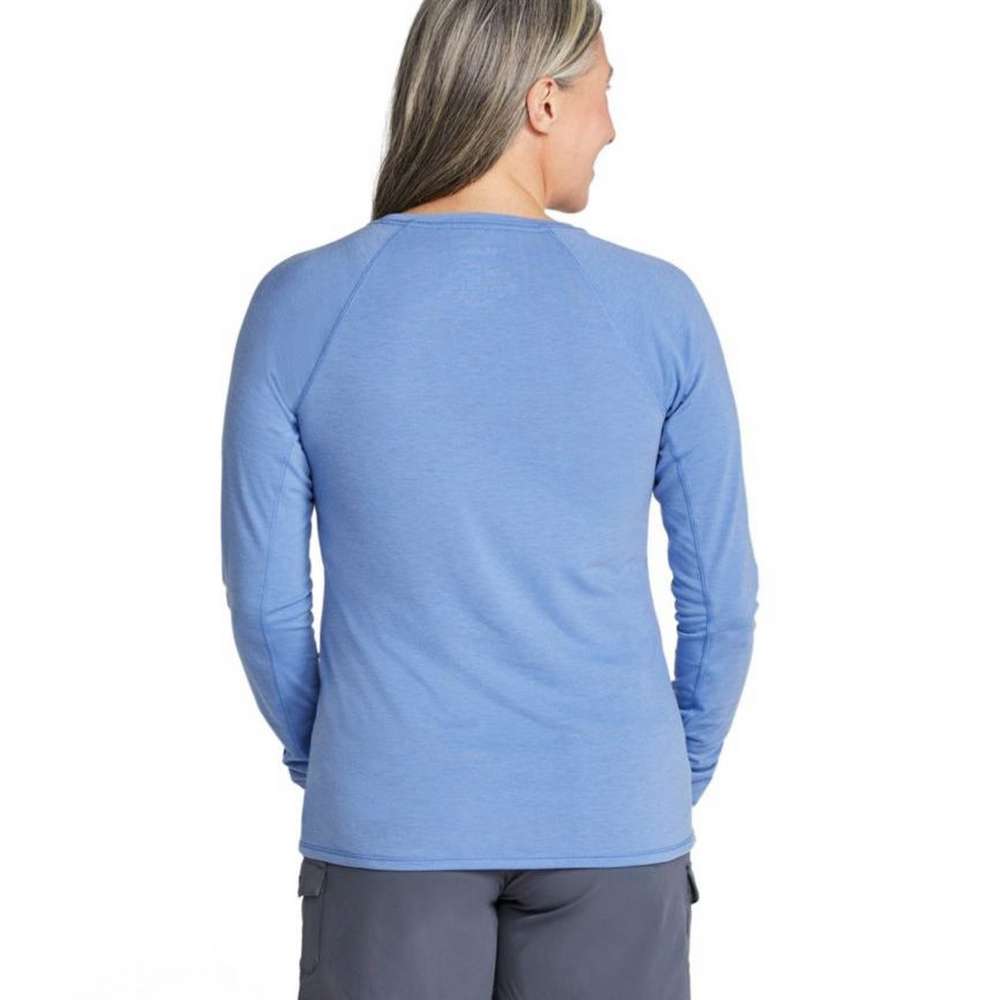 Women's Everyday SunSmart™ Tee, Crewneck Long-Sleeve, Arctic Blue, large