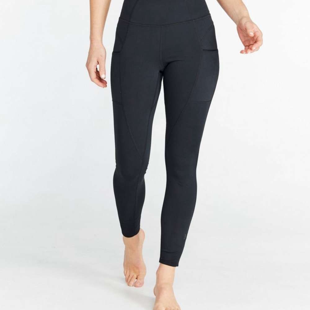 Women's Everyday Performance High-Rise 7/8 Pocket Tights, Dark Plum Rose, large