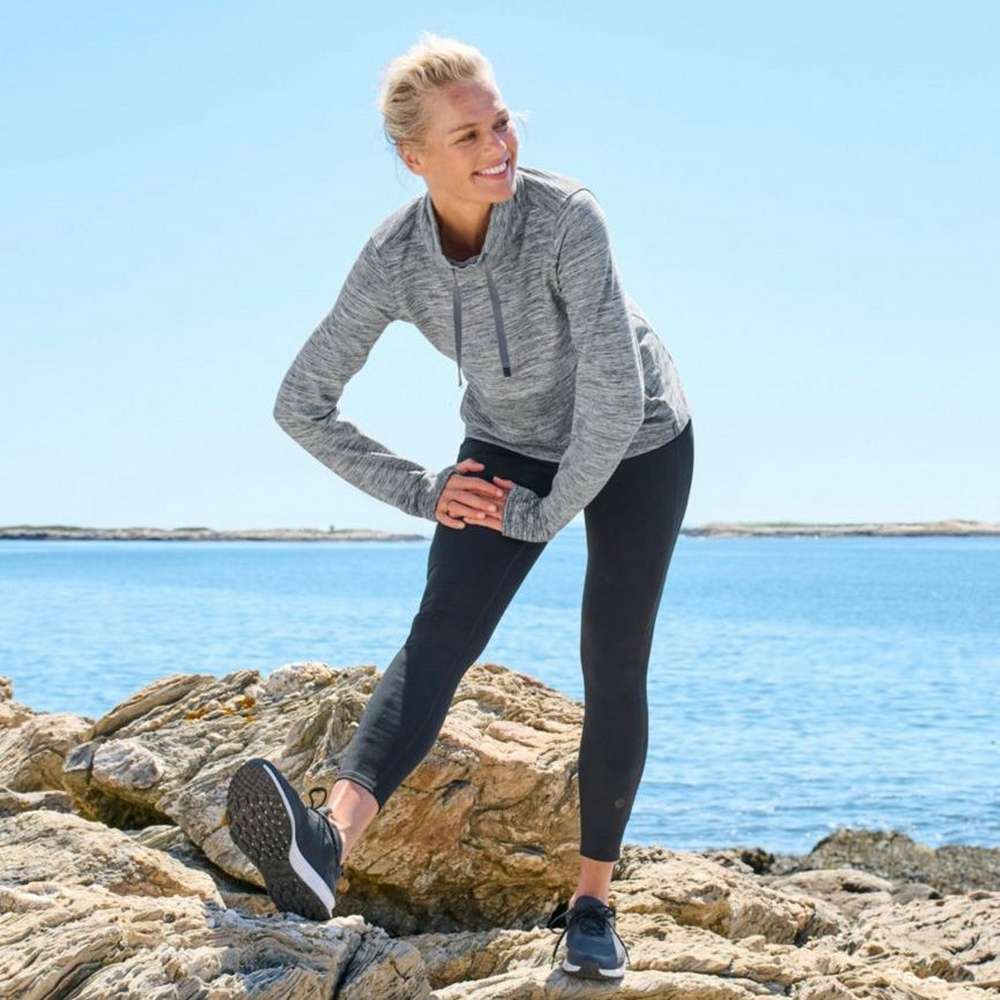 Women's Everyday Performance High-Rise 7/8 Leggings, Carbon Navy, large
