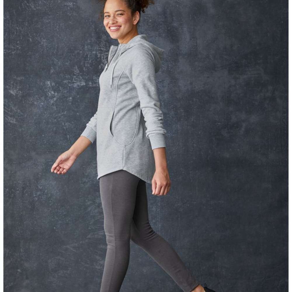 Women's Essential High-Waist Leggings, Alloy Gray, large
