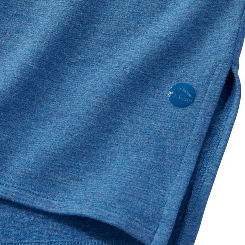 Women's SoftFlex Crewneck Dolman Sleeve Pullover, Dark Lagoon Heather, large