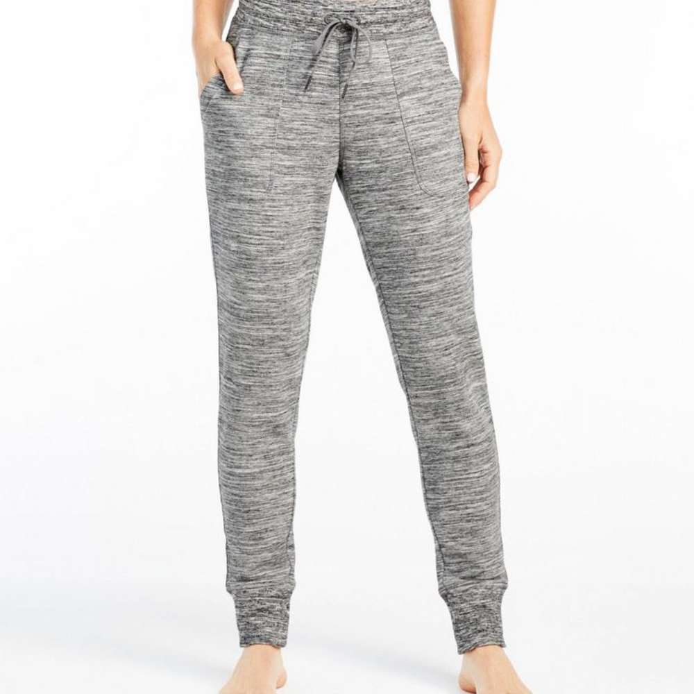 Women's Bean's Cozy Jogger, Marled, Carbon Navy Marl, large