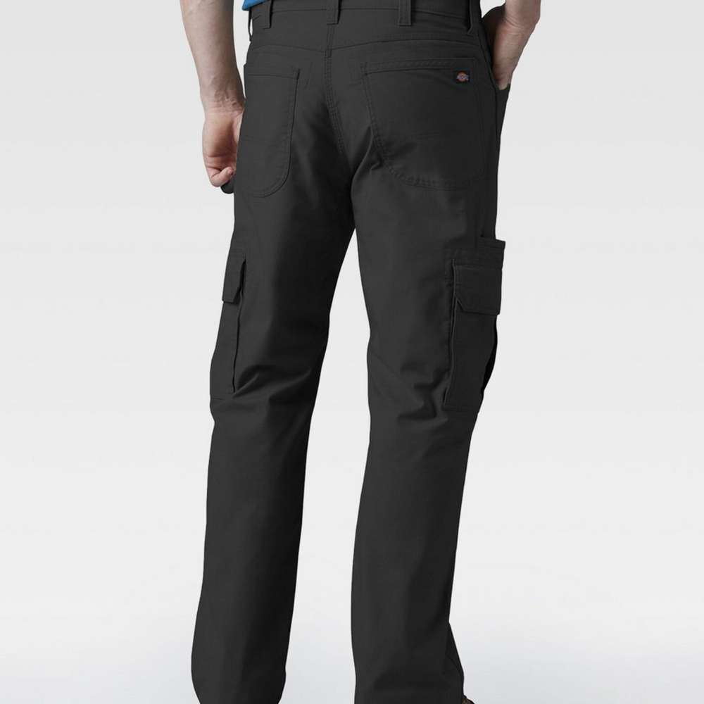 DuraTech Ranger Ripstop Cargo Pants, Black, Black (BK), large
