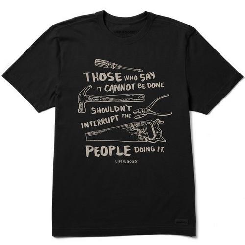 Men's Don't Interrupt - Tools  Crusher Tee