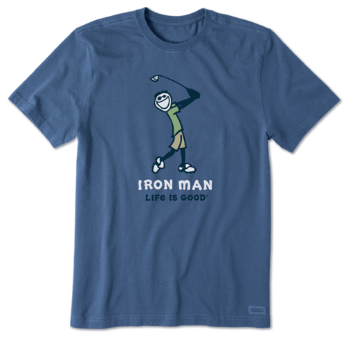 Men's Jake Iron Man Golf Short Sleeve Tee